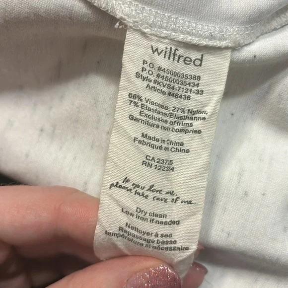 Aritzia Wilfred Pencil Skirt with Side Zippers - Picture 8 of 9